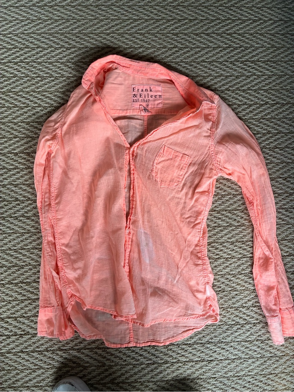 Eileen Relaxed Button-Up Shirt Frank and Eileen